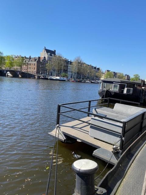 Houseboat Amstel River Studio 암스테르담 외부 사진