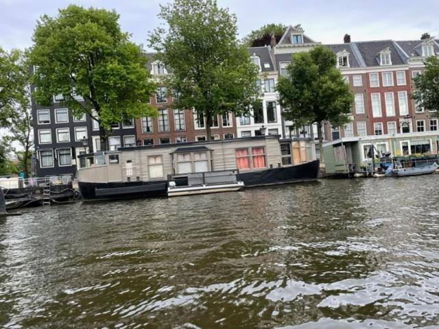 Houseboat Amstel River Studio 암스테르담 외부 사진